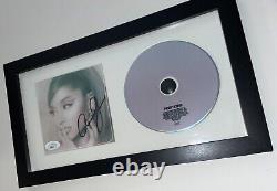 ARIANA GRANDE Signed POSITIONS CD FRAMED Signed Authentic Autograph JSA COA Cert