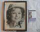 AUTOGRAPHED Shirley Temple Black Young Vintage Signed 8x10 Photo Framed JSA COA