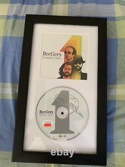 BARRY GIBB HAND SIGNED CD FRAMED BEE GEES JSA COA RARE. Only One On Ebay