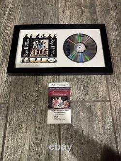 Boyz II Men Signed Framed CD Autographed Jsa Coa Shawn Wanya Nathan Morris Band
