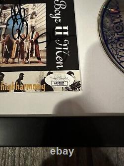 Boyz II Men Signed Framed CD Autographed Jsa Coa Shawn Wanya Nathan Morris Band