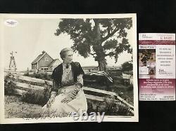 Charlotte Greenwood OKLAHOMA Aunt Elley Signed Custom Framed B+W PHOTO JSA COA