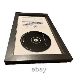 Christina Aguilera Signed Autograph Stripped Framed & Matted CD Display Jsa Coa