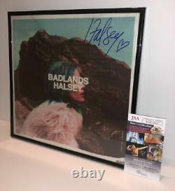 Halsey Signed Badlands Vinyl Record Album Autograph Framed Manic Jsa Coa