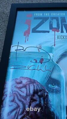 IZOMBIE Cast SIGNED + FRAMED 12X18 Poster JSA COA