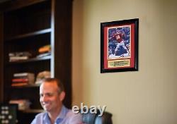 Len Dawson Autographed Kansas City Chiefs Football 8x10 Framed Photo JSA COA 2