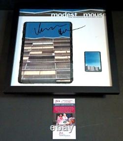 MODEST MOUSE Isaac Brock SIGNED + FRAMED Vinyl JSA COA The Lonesome Crowded West