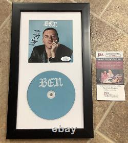 Macklemore signed autograph Ben art card & CD framed JSA COA