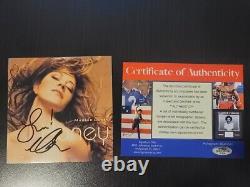 Mariah Carey Signed Honey autographed photo JSA COA Framed Autographed