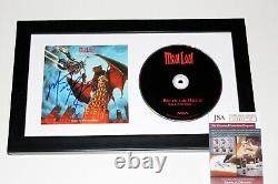 Meat Loaf Signed Framed Bat Out Of Hell II CD Cover Album Booklet Jsa Coa Proof