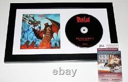 Meat Loaf Signed Framed Bat Out Of Hell II CD Cover Album Booklet Jsa Coa Proof