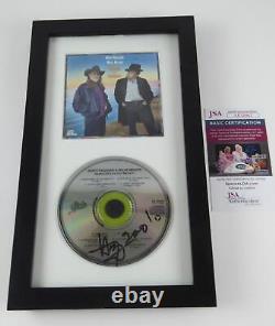 Merle Haggard Signed Autographed Framed Display Matted CD WithCover JSA COA