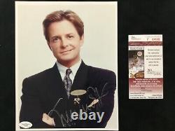 Michael J Fox For Love or Money Signed Custom Framed PHOTO JSA COA