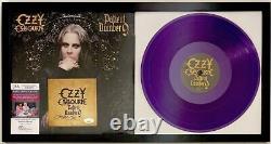 Ozzy Osbourne Signed Framed Patient Number 9 LP Vinyl Record Display JSA COA