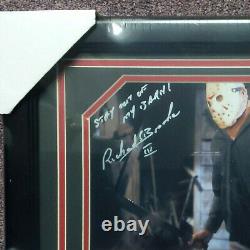 Richard Brooker Signed 8x10 Photo FRAMED Halloween Friday 13th 3 BAS JSA COA