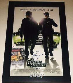 Seth Rogen Actor Signed Autographed Framed 11x17 Green Hornet Poster Jsa Coa Wow