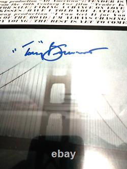 TONY BENNETT I Left My Heart in San Francisco SIGNED + FRAMED Vinyl JSA COA