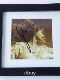Taylor Swift Signed Fearless 7.75x13.25 Framed Display Matted CD WithCover JSA COA