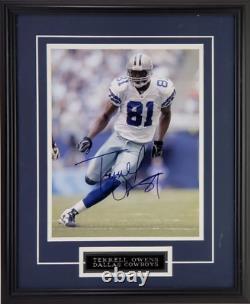 Terrell Owens Signed/Autographed 11×14 Photo In A 18×22 Frame(JSA COA)