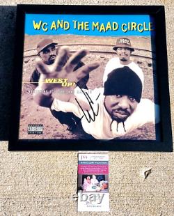W. C. & THE MAAD CIRCLE SIGNED + FRAMED Vinyl JSA COA West Up HIP HOP RAP