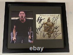 Whitechapel Autographed Signed Framed CD Cover With Proof And Jsa Coa # Nn92430